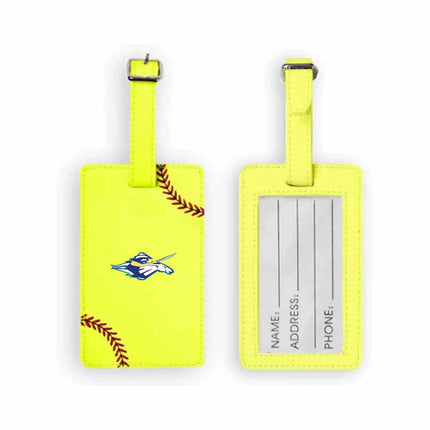 Luna Community College Rough Riders Softball Luggage Tag - Authentic Series