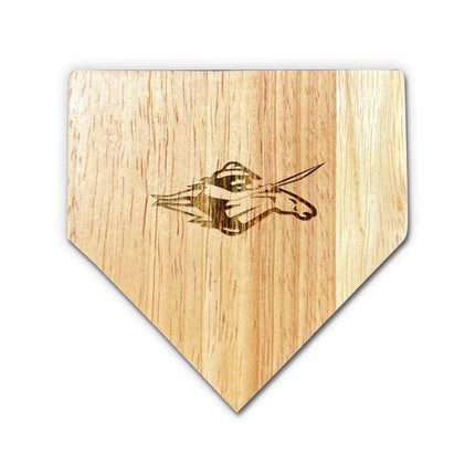 Luna Community College Rough Riders Baseball Home Plate Coasters “Laser Etched”