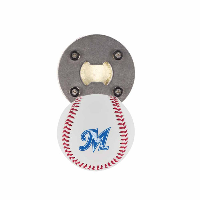 McCook Community College Indians Baseball Bottle Opener - Authentic Series