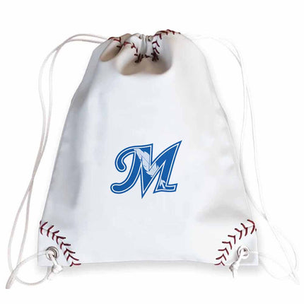 McCook Community College Indians Baseball Drawstring Bag - Authentic Series