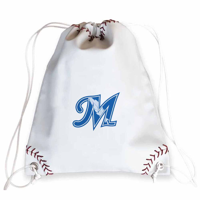 McCook Community College Indians Baseball Drawstring Bag - Authentic Series