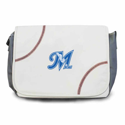 McCook Community College Indians Baseball Messenger Bag - Authentic Series