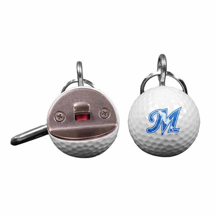 McCook Community College Indians Golf Ball Bottle Opener - Authentic Series