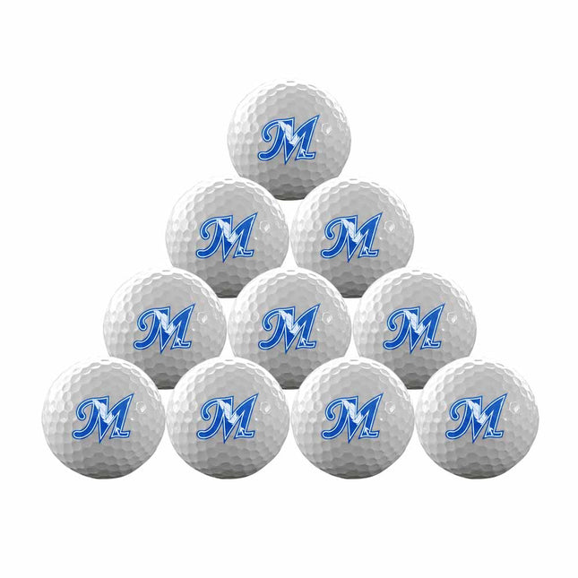 McCook Community College Indians Golf One Dozen Golf Balls - Authentic Series