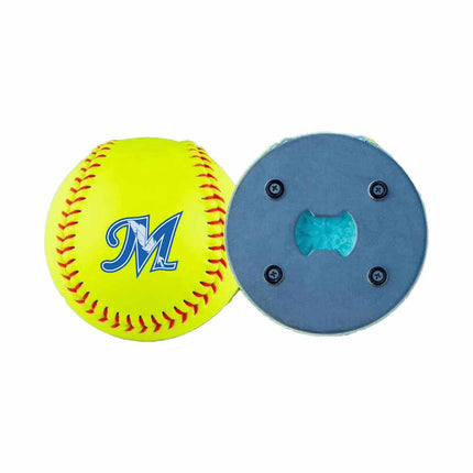 McCook Community College Indians Softball Bottle Opener - Authentic Series