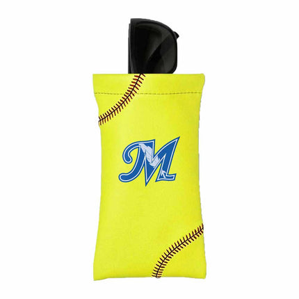 McCook Community College Indians Softball Eyeglass Case - Authentic Series