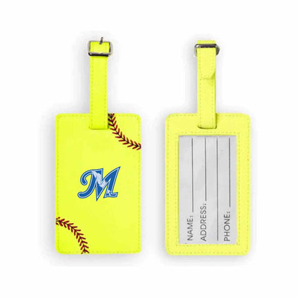 McCook Community College Indians Softball Luggage Tag - Authentic Series