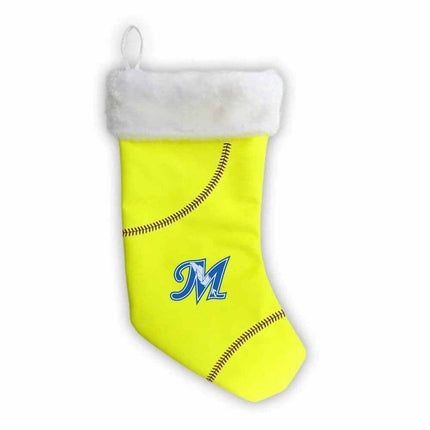 McCook Community College Indians Softball Christmas Stocking - Authentic Series