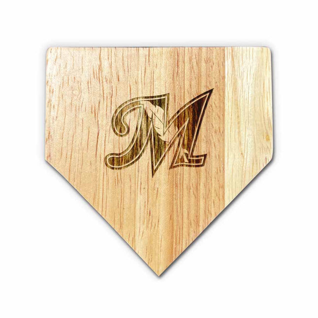 McCook Community College Indians Baseball Home Plate Coasters “Laser Etched”