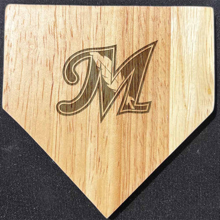 McCook Community College Indians Baseball Home Plate Coasters “Laser Etched”