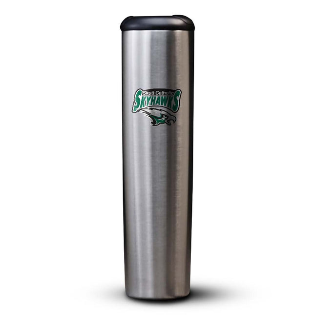 Skutt Catholic SkyHawks Bat Mug “Stainless Steel” - Authentic Series