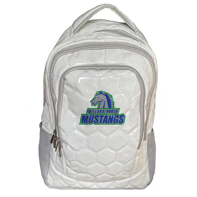 Millard North Mustangs Soccer Backpack - Authentic Series