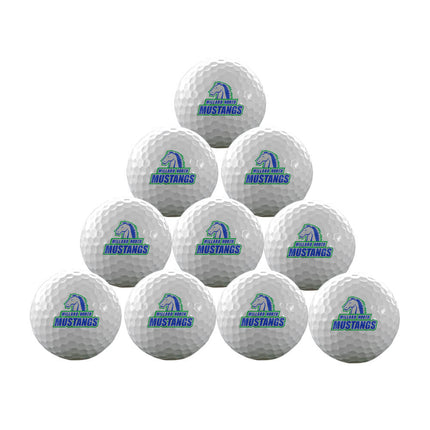 Millard North Mustangs Golf One Dozen Golf Balls - Authentic Series