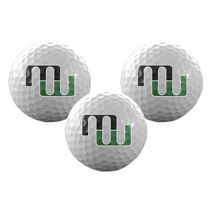 Millard West Wildcats Golf Sleeve of 3 Golf Balls - Authentic Series