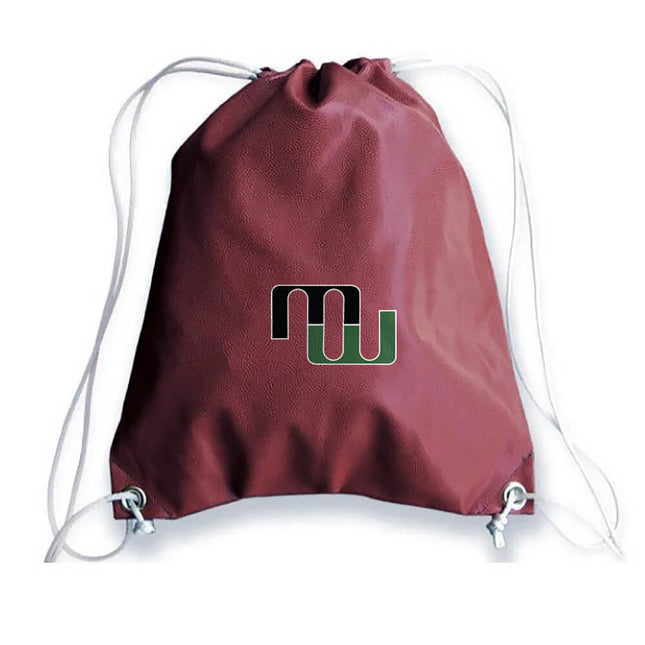 Millard West Wildcats Football Drawstring Bag - Authentic Series