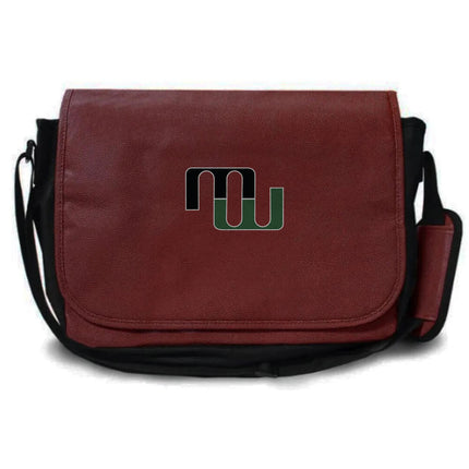 Millard West Wildcats Football Messenger Bag - Authentic Series