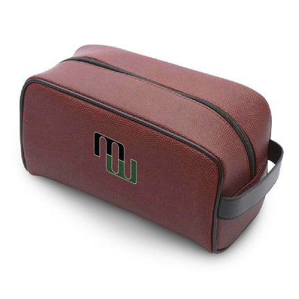 Millard West Wildcats Football Toiletry and Cosmetics Bag - Authentic Series