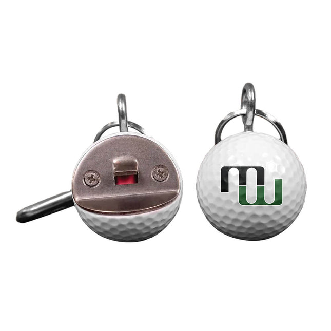 Millard West Wildcats Golf Ball Bottle Opener - Authentic Series