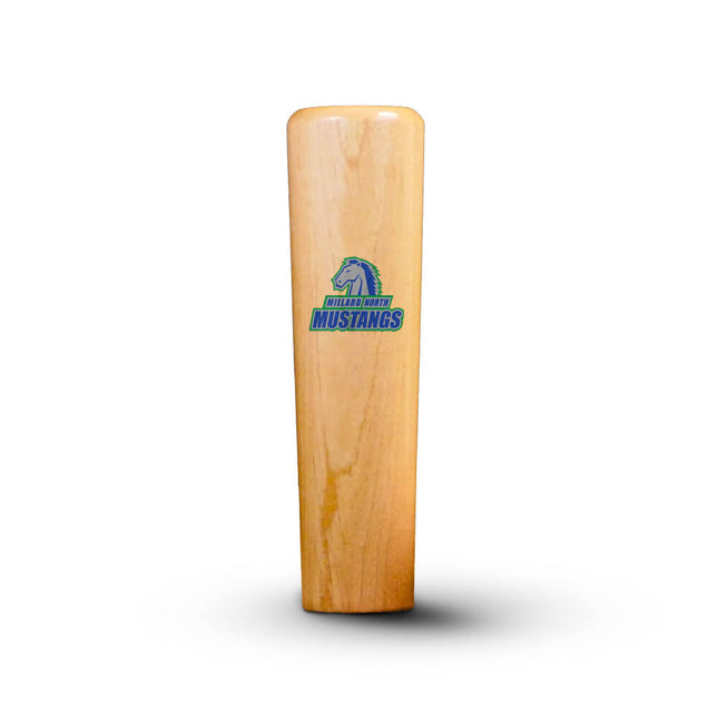 Millard North Mustangs Baseball Bat Inked Mug - Authentic Series