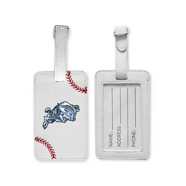 Navy Midshipmen Baseball Luggage Tag - Authentic Series