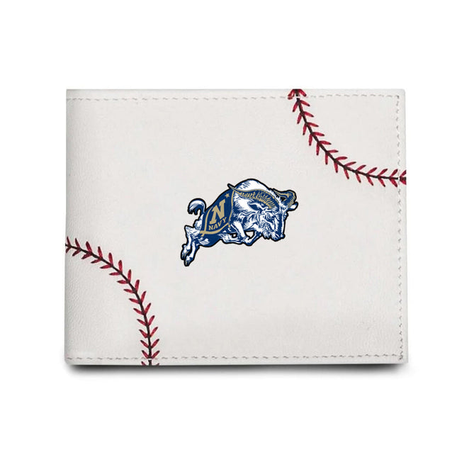Navy Midshipmen Baseball Men's Wallet - Authentic Series