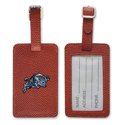 Navy Midshipmen Basketball Luggage Tag - Authentic Series