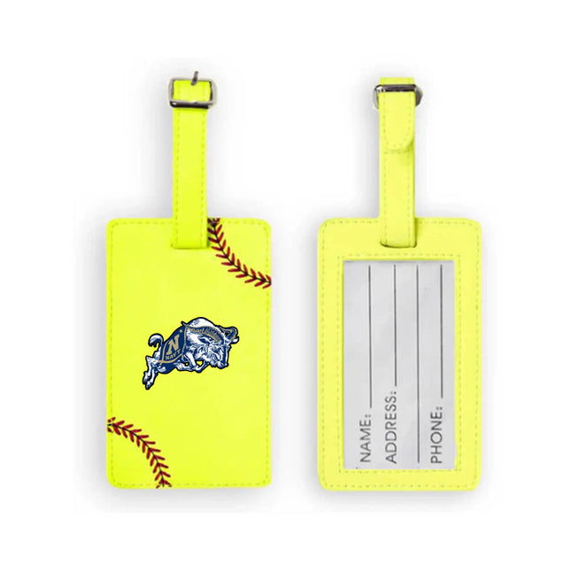 Navy Midshipmen Softball Luggage Tag - Authentic Series