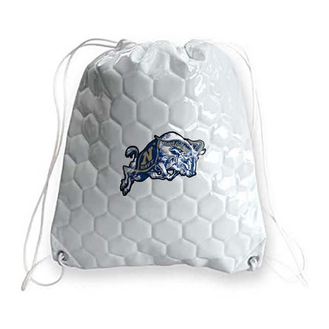 Navy Midshipmen Soccer Drawstring Bag - Authentic Series