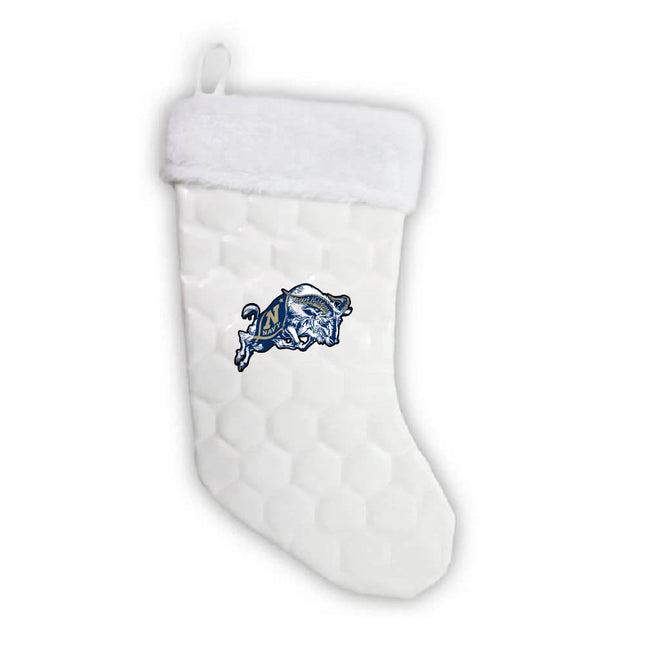 Navy Midshipmen Soccer Christmas Stocking - Authentic Series