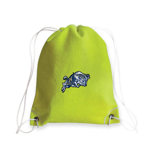 Navy Midshipmen Tennis Drawstring Bag - Authentic Series