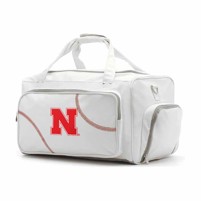 Nebraska Cornhuskers Baseball Duffel Bag - Authentic Series
