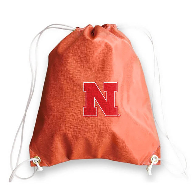Nebraska Cornhuskers Basketball Drawstring Bag - Authentic Series