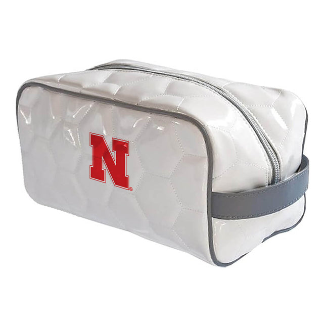 Nebraska Cornhuskers Soccer Toiletry and Cosmetics Bag - Authentic Series