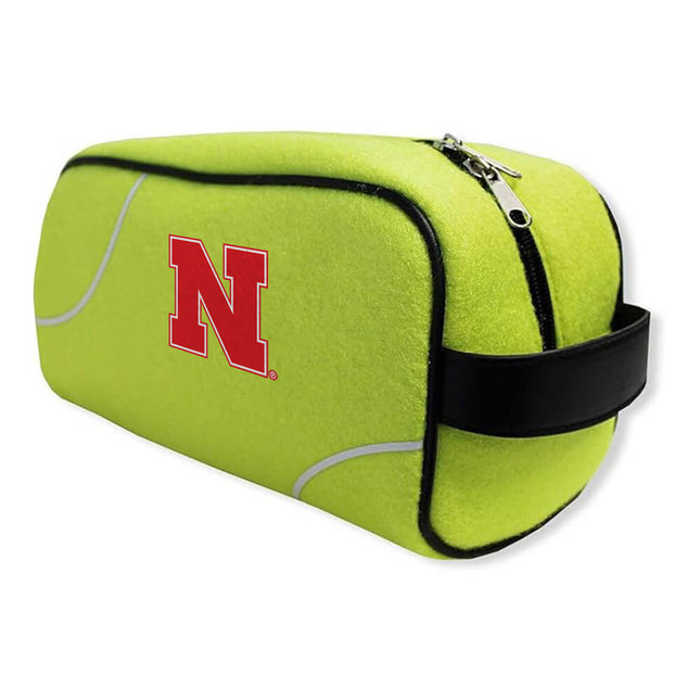 Nebraska Cornhuskers Tennis Toiletry and Cosmetics Bag - Authentic Series
