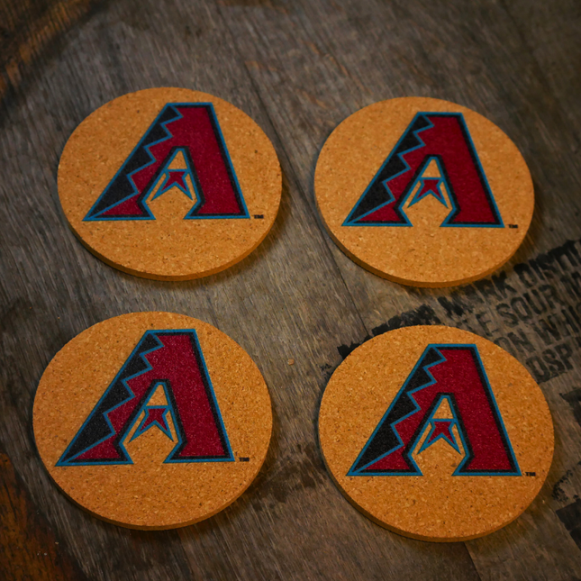 Arizona Diamondbacks Dugout Mugs® Cork Coasters