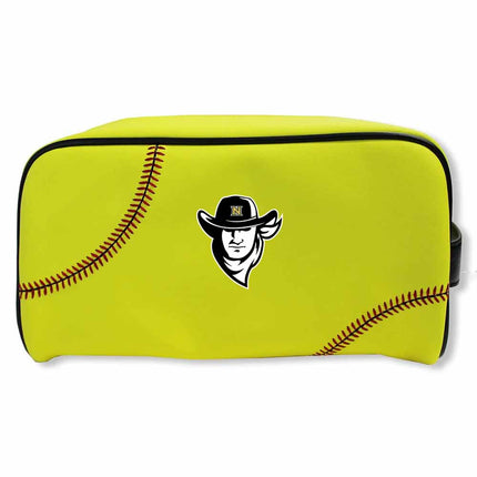 Northeastern Junior College Plainsmen Softball Toiletry and Cosmetics Bag - Authentic Series