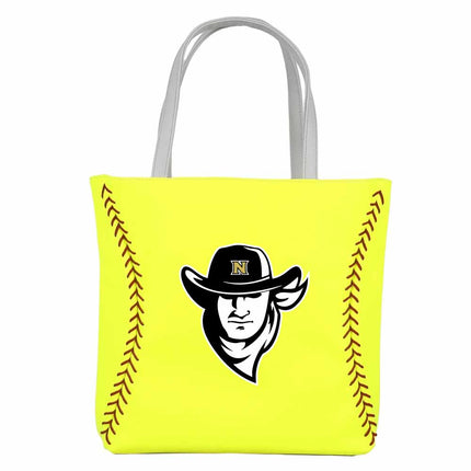 Northeastern Junior College Plainsmen Softball Tote Handbag - Authentic Series