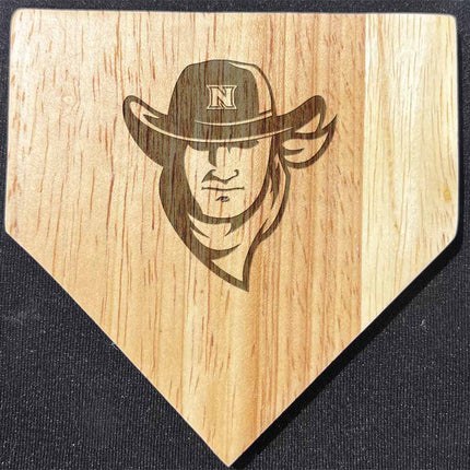Northeastern Junior College Plainsmen Baseball Home Plate Coasters “Laser Etched”
