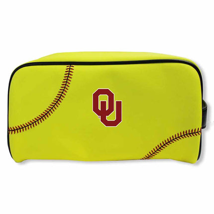 Oklahoma Sooners Softball Toiletry and Cosmetics Bag - Authentic Series