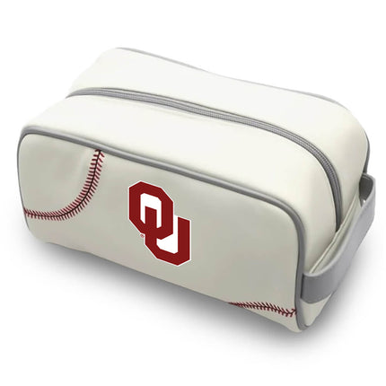 Oklahoma Sooners Baseball Toiletry and Cosmetics Bag - Authentic Series