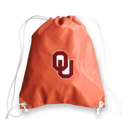 Oklahoma Sooners Basketball Drawstring Bag - Authentic Series
