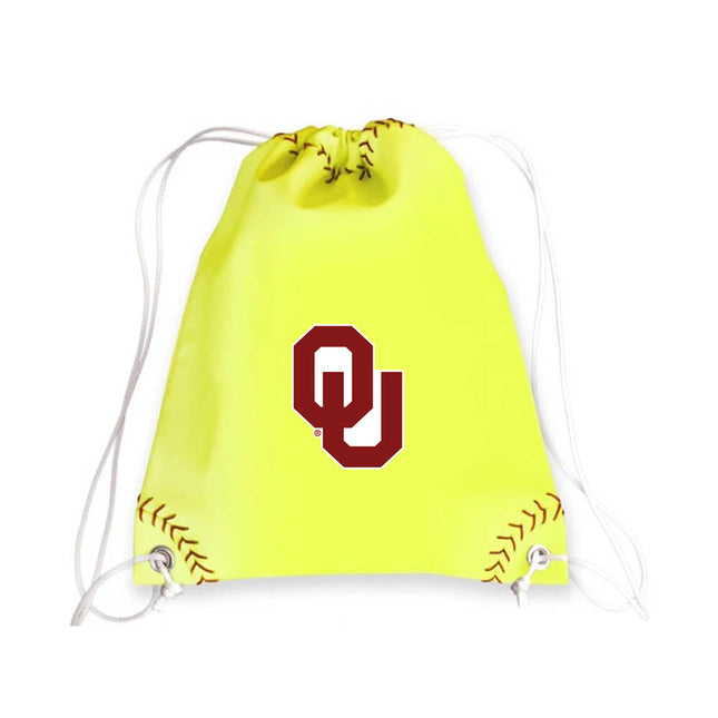 Oklahoma Sooners Softball Drawstring Bag - Authentic Series