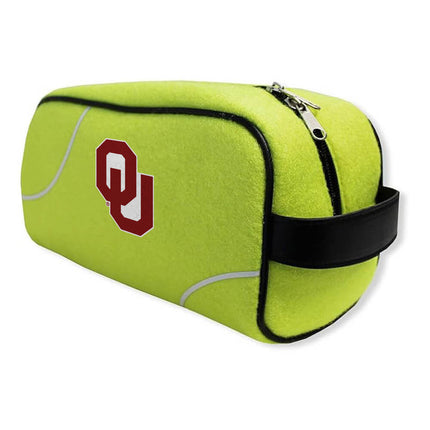 Oklahoma Sooners Tennis Toiletry and Cosmetics Bag - Authentic Series