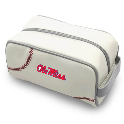 Ole Miss Rebels Baseball Toiletry and Cosmetics Bag - Authentic Series