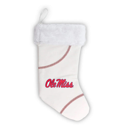 Ole Miss Rebels Baseball Christmas Stocking - Authentic Series