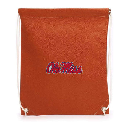 Ole Miss Rebels Basketball Drawstring Bag - Authentic Series