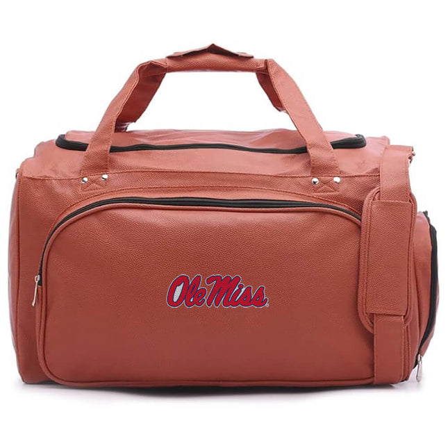 Ole Miss Rebels Basketball Duffel Bag - Authentic Series