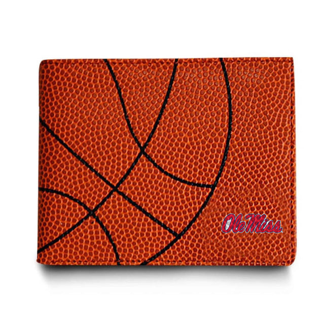 Ole Miss Rebels Basketball Men's Wallet - Authentic Series