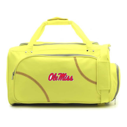 Ole Miss Rebels Softball Duffel Bag - Authentic Series