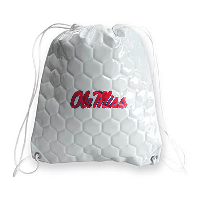 Ole Miss Rebels Soccer Drawstring Bag - Authentic Series